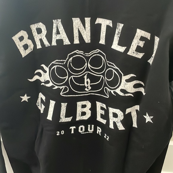 Brantley Gilbert tour zip up hoodie - size S - Picture 5 of 5